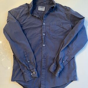 Express Men's Blue Shirt